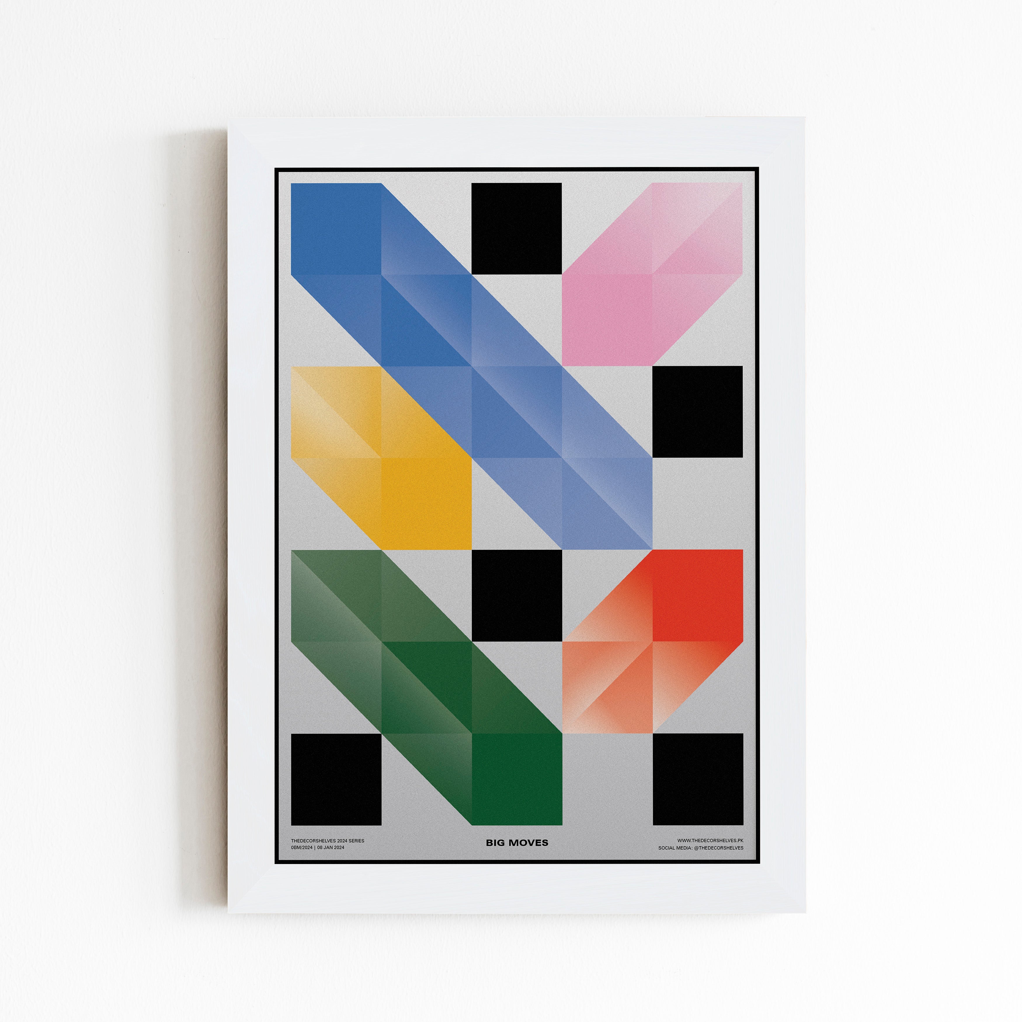 Big Moves Wall Frame