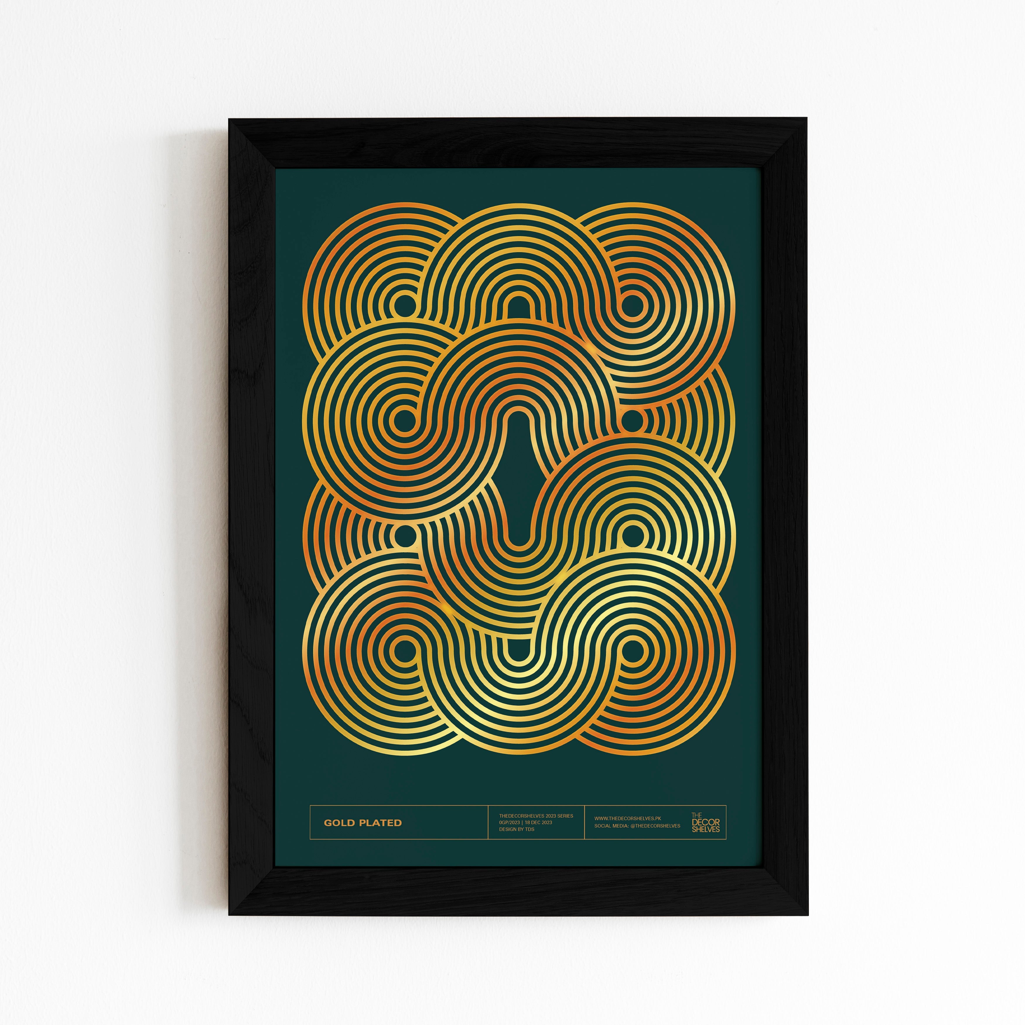 gold plated, wall frames, poster design, black frame, wall art, abstract art, frames, the decor shelves, home decor, room decor, decor ideas, black and white, geometrical, brown frame, 2024 poster, circles, Colour full poster, trending posters