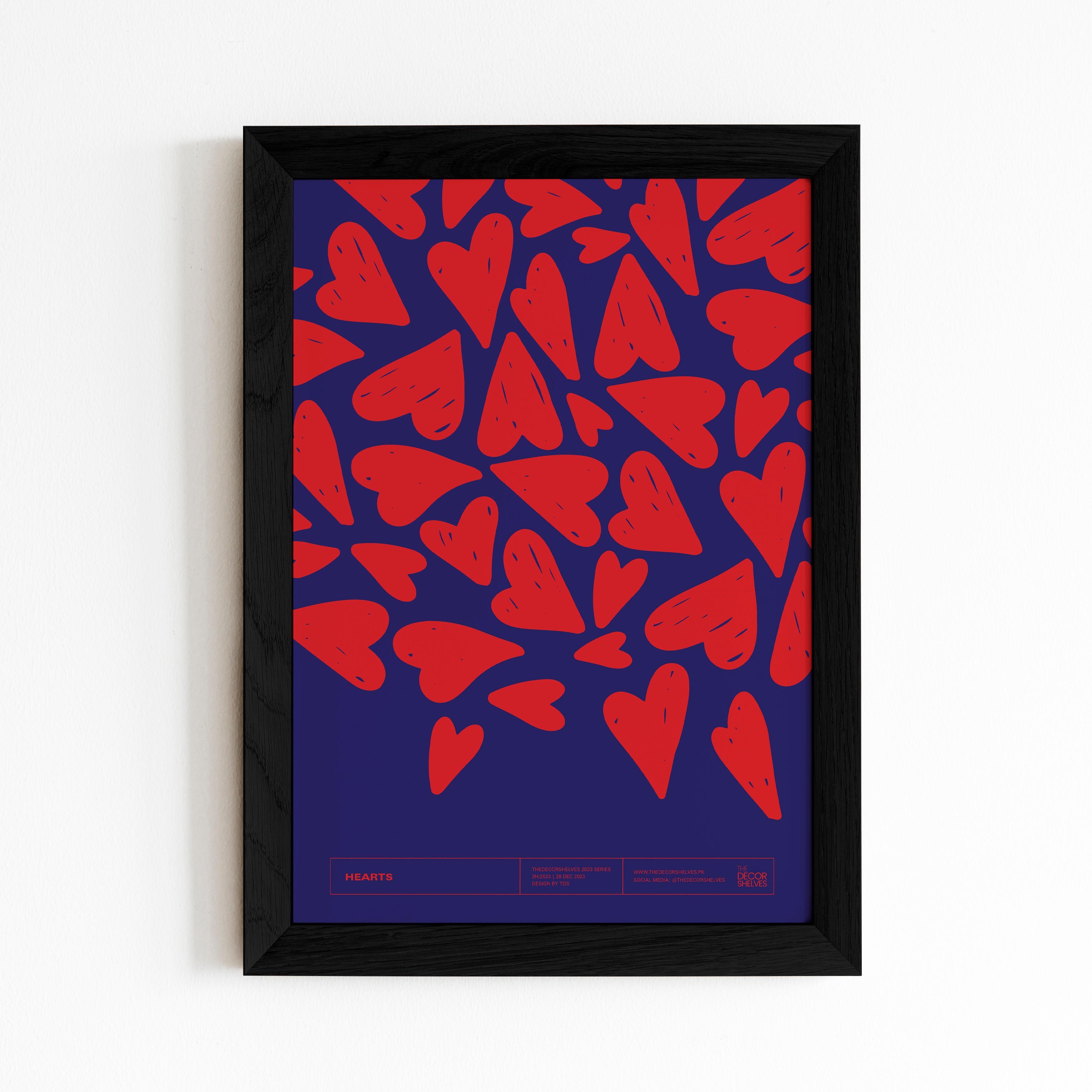 Hearts II Wall Frame