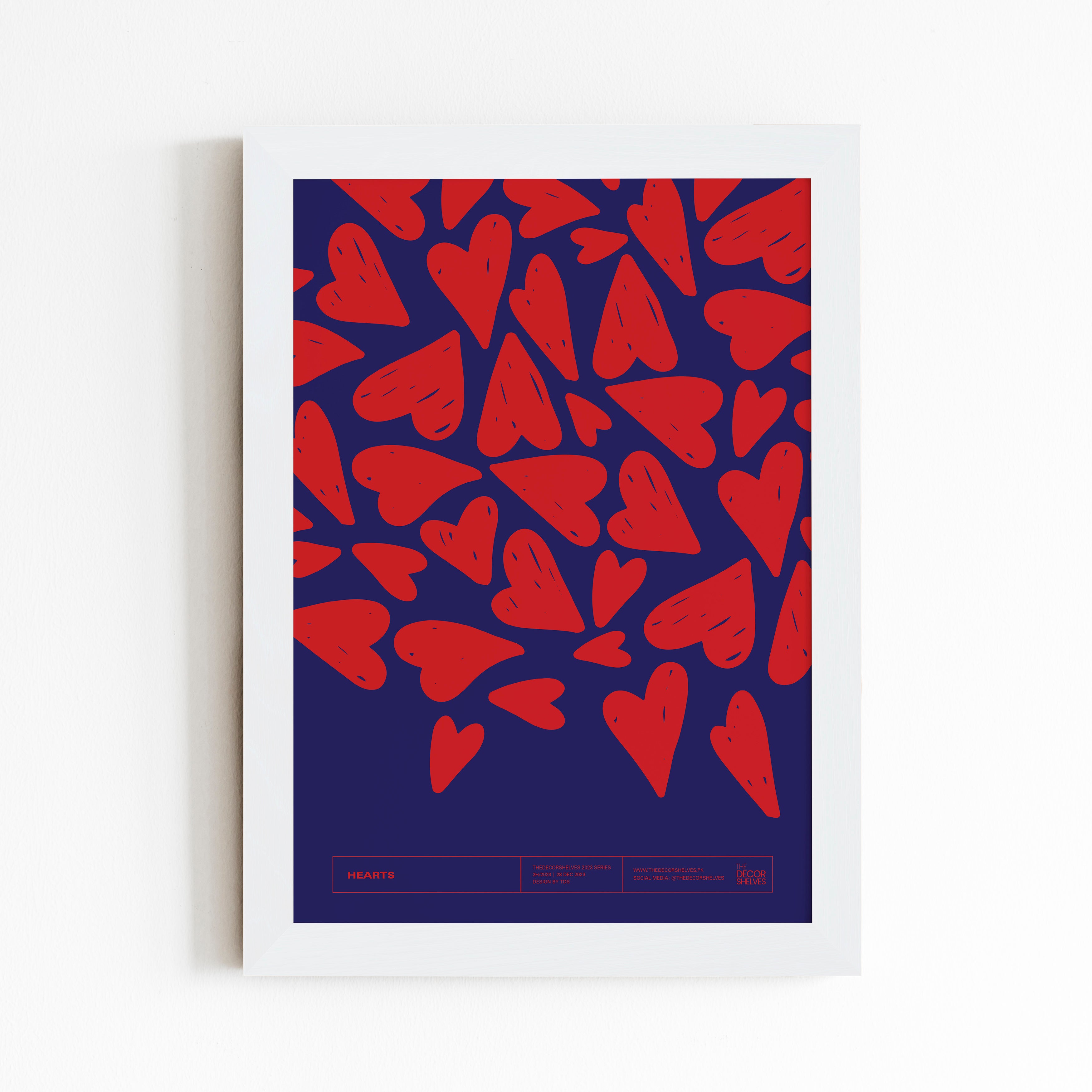 Hearts II Wall Frame