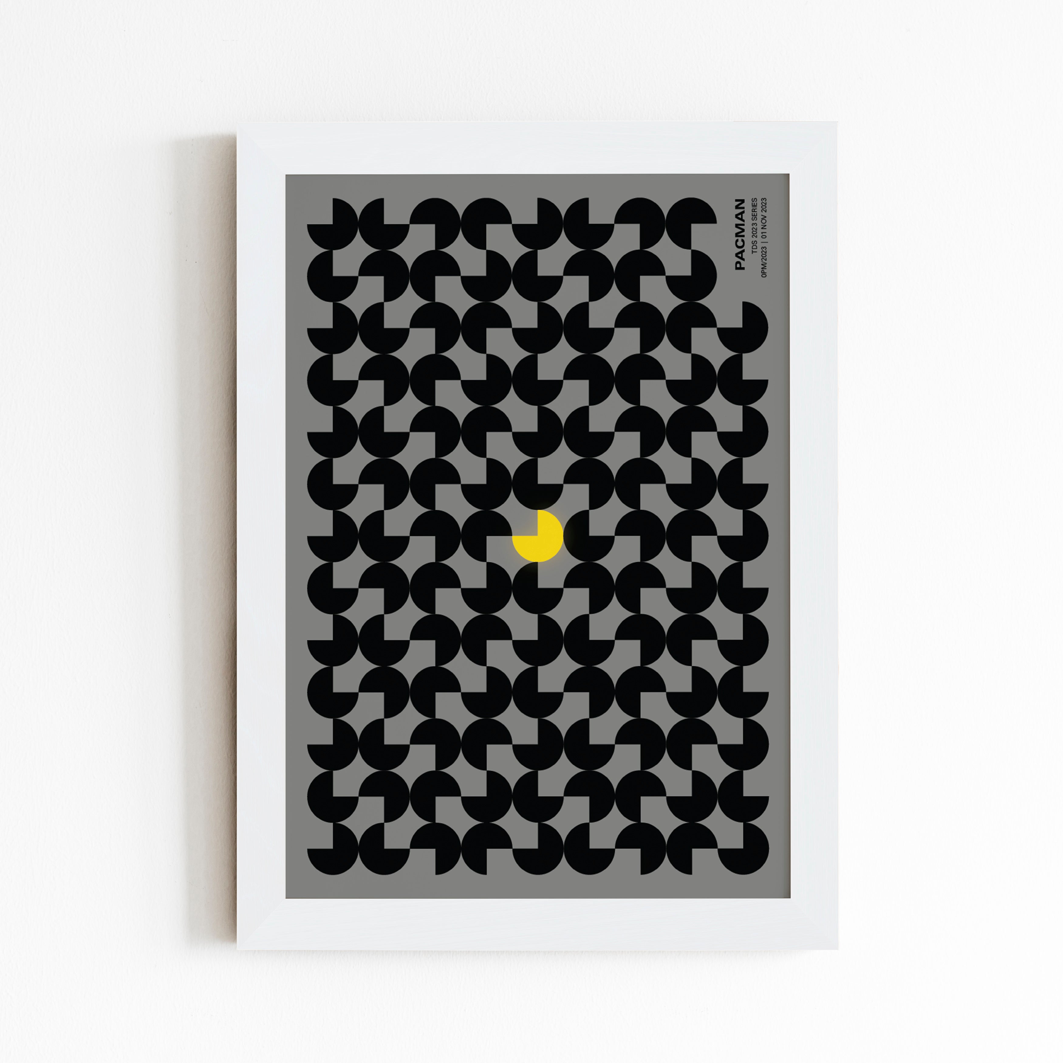Pacman Wall Frame