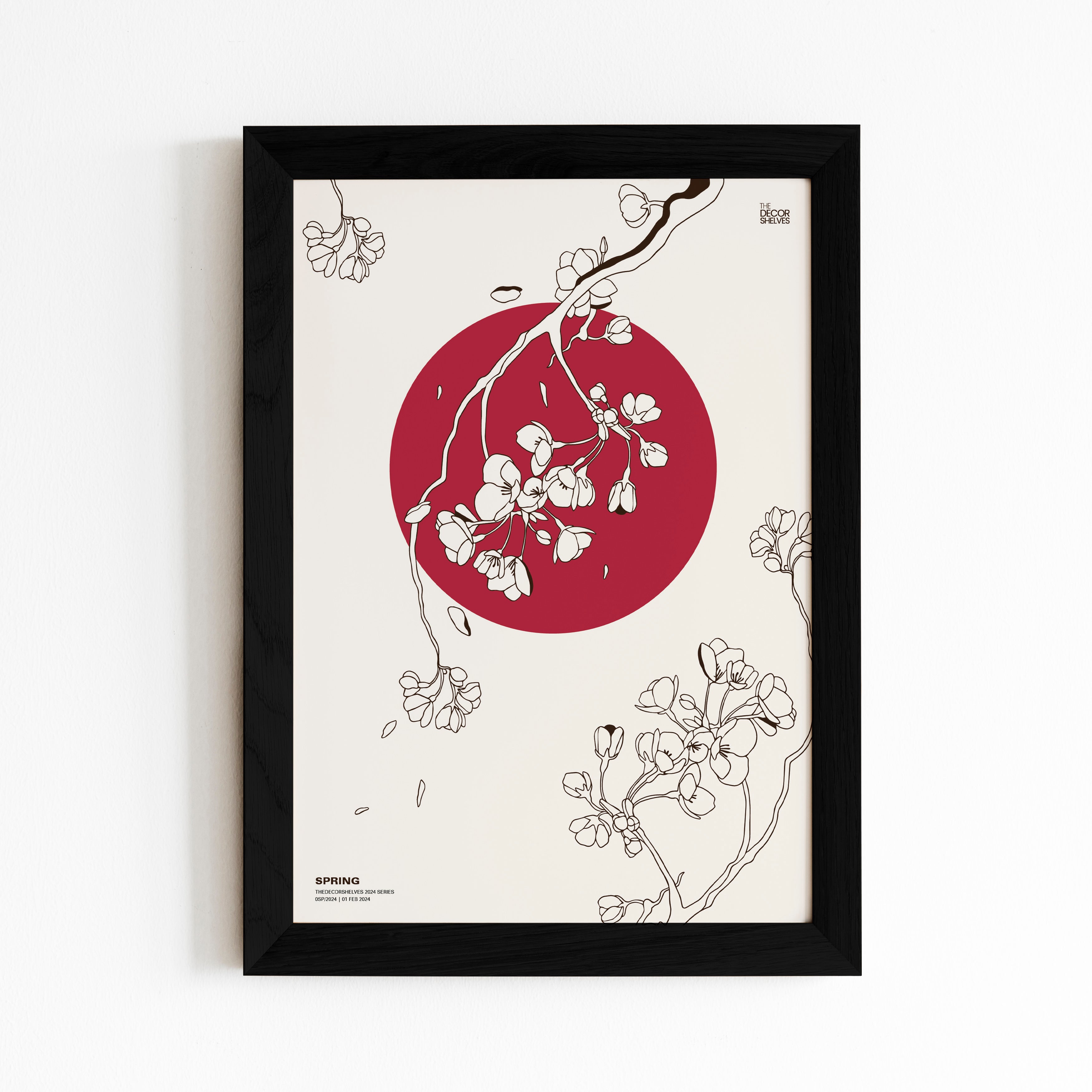 spring, wall frames, poster design, black frame, wall art, abstract art, frames, the decor shelves, home decor, room decor, decor ideas, black and white, geometrical, brown frame, 2024 poster, circles, Colour full poster, trending posters, digital art, shapes, line art, path, spring flowers, spring colors, 'the decor shelves'