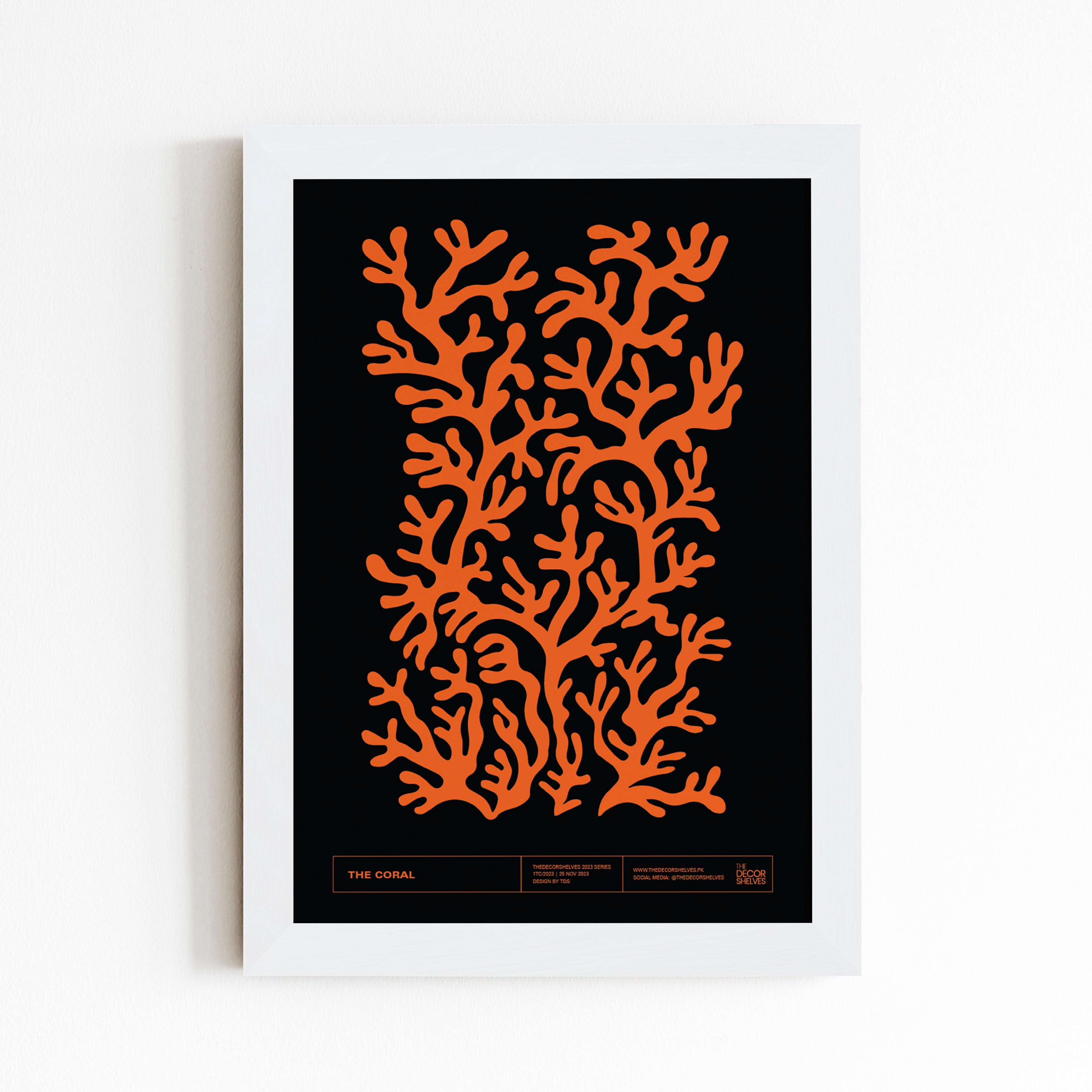 The Coral I Wall Frame