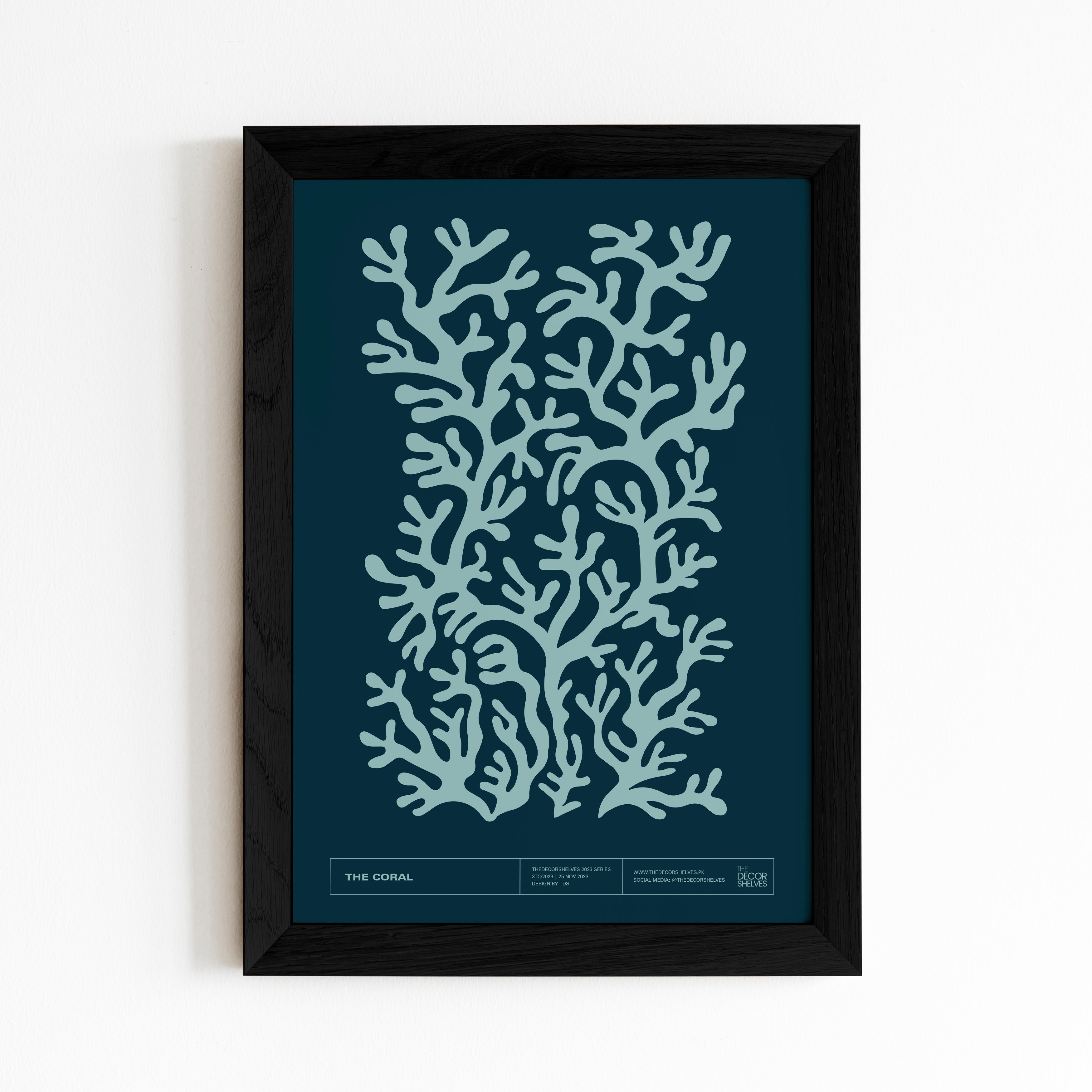 the coral, wall frames, poster design, black frame, wall art, abstract art, frames, the decor shelves, home decor, room decor, decor ideas, black and white, geometrical, brown frame, 2024 poster, circles, Colour full poster, trending posters, digital art, shapes, multi colours, multi colors, minimal art, 90s, 90's, corel draw, cactus, pestle, green