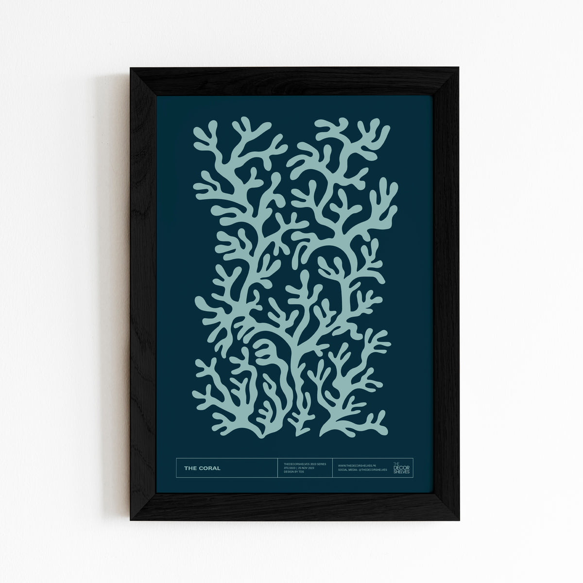 the coral, wall frames, poster design, black frame, wall art, abstract art, frames, the decor shelves, home decor, room decor, decor ideas, black and white, geometrical, brown frame, 2024 poster, circles, Colour full poster, trending posters, digital art, shapes, multi colours, multi colors, minimal art, 90s, 90's, corel draw, cactus, pestle, green