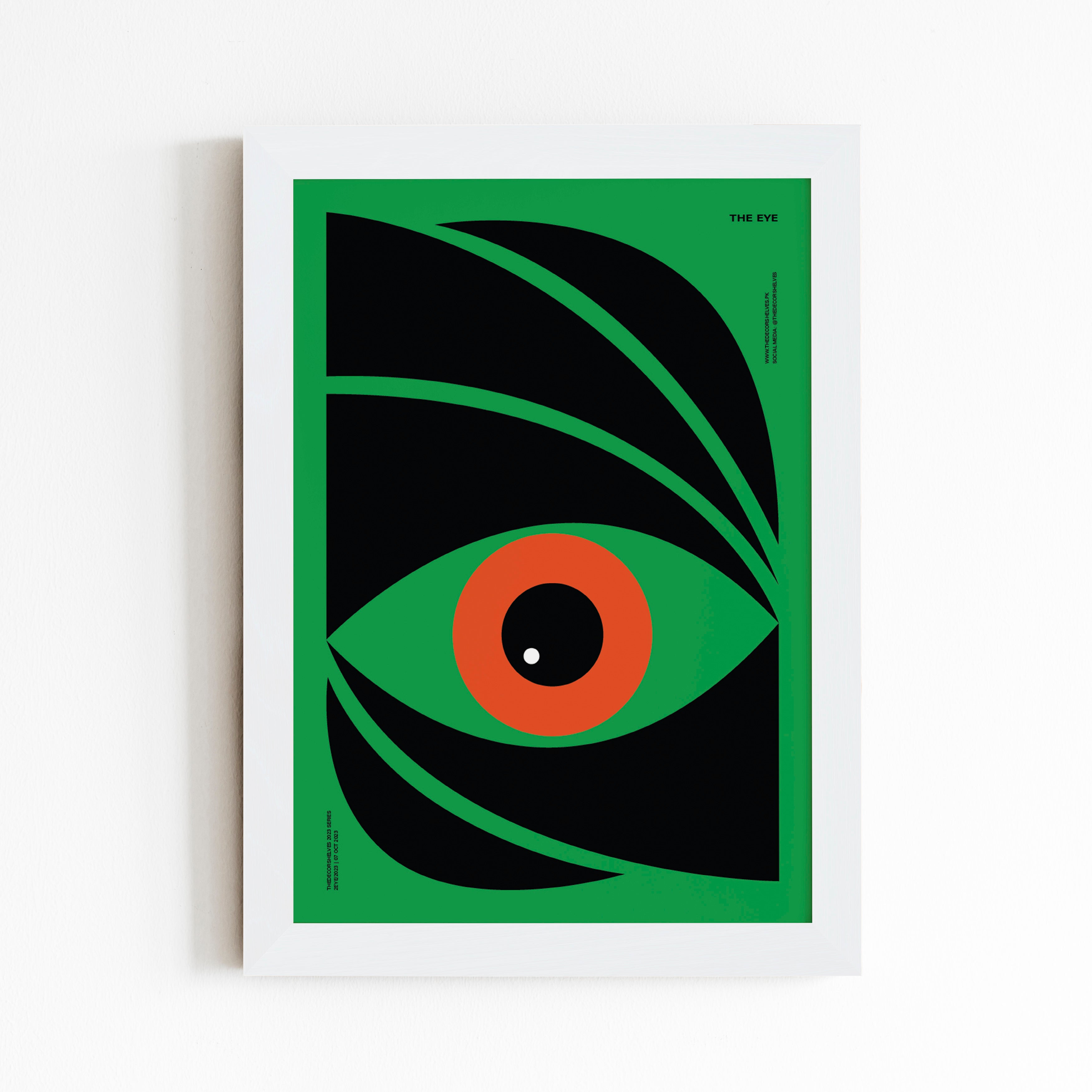 The Eye II Wall Frame