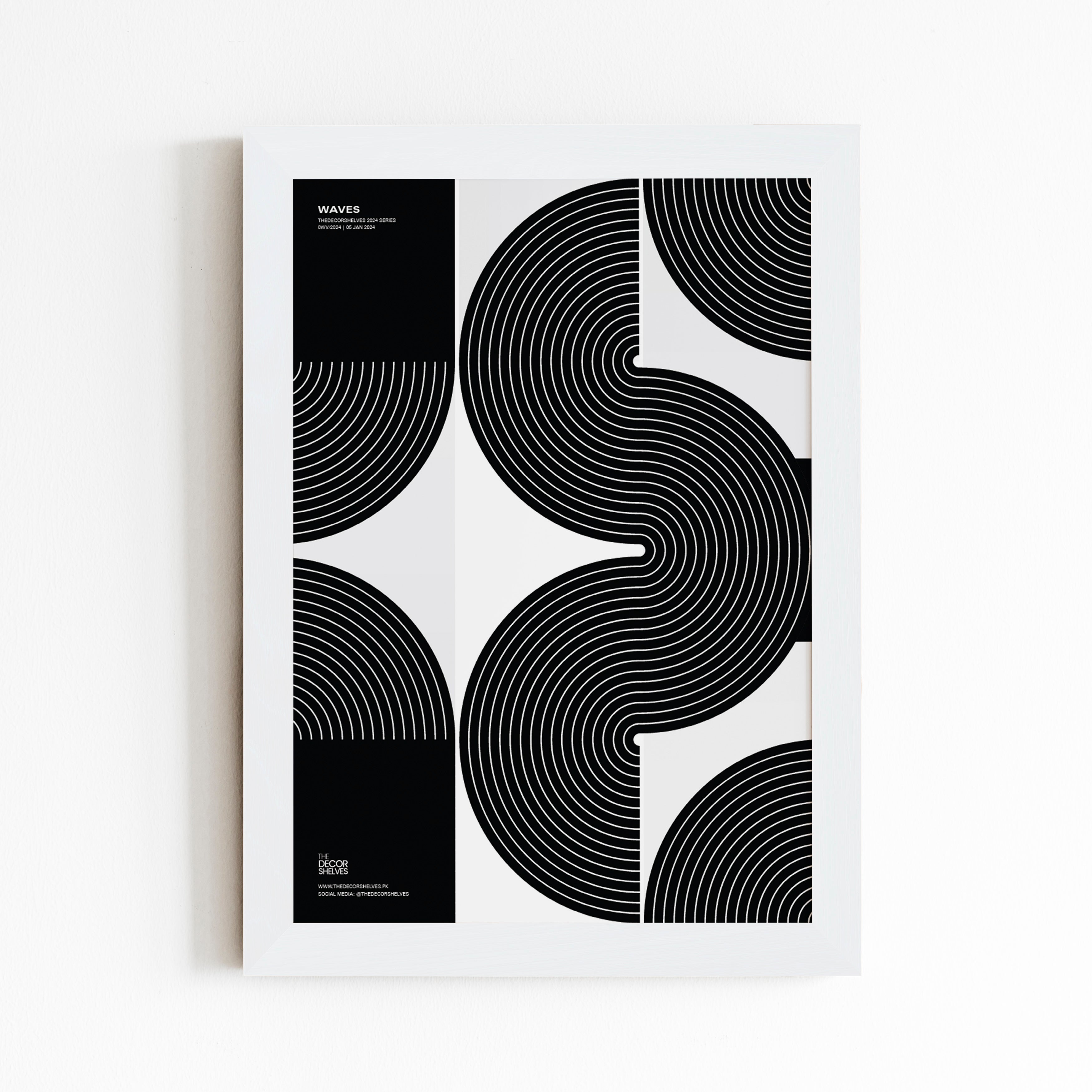 Waves Wall Frame