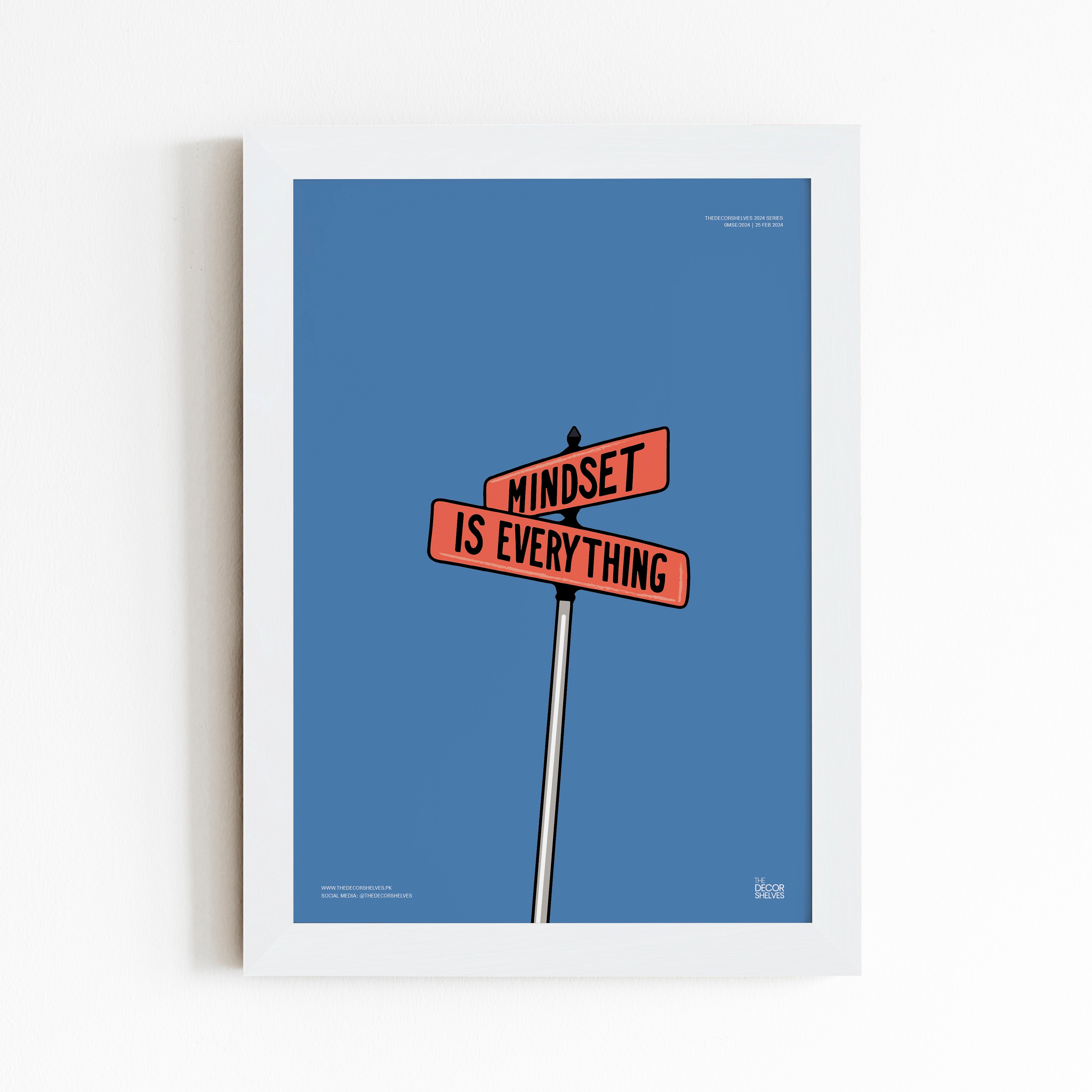 Mindset Is Everything Wall Frame