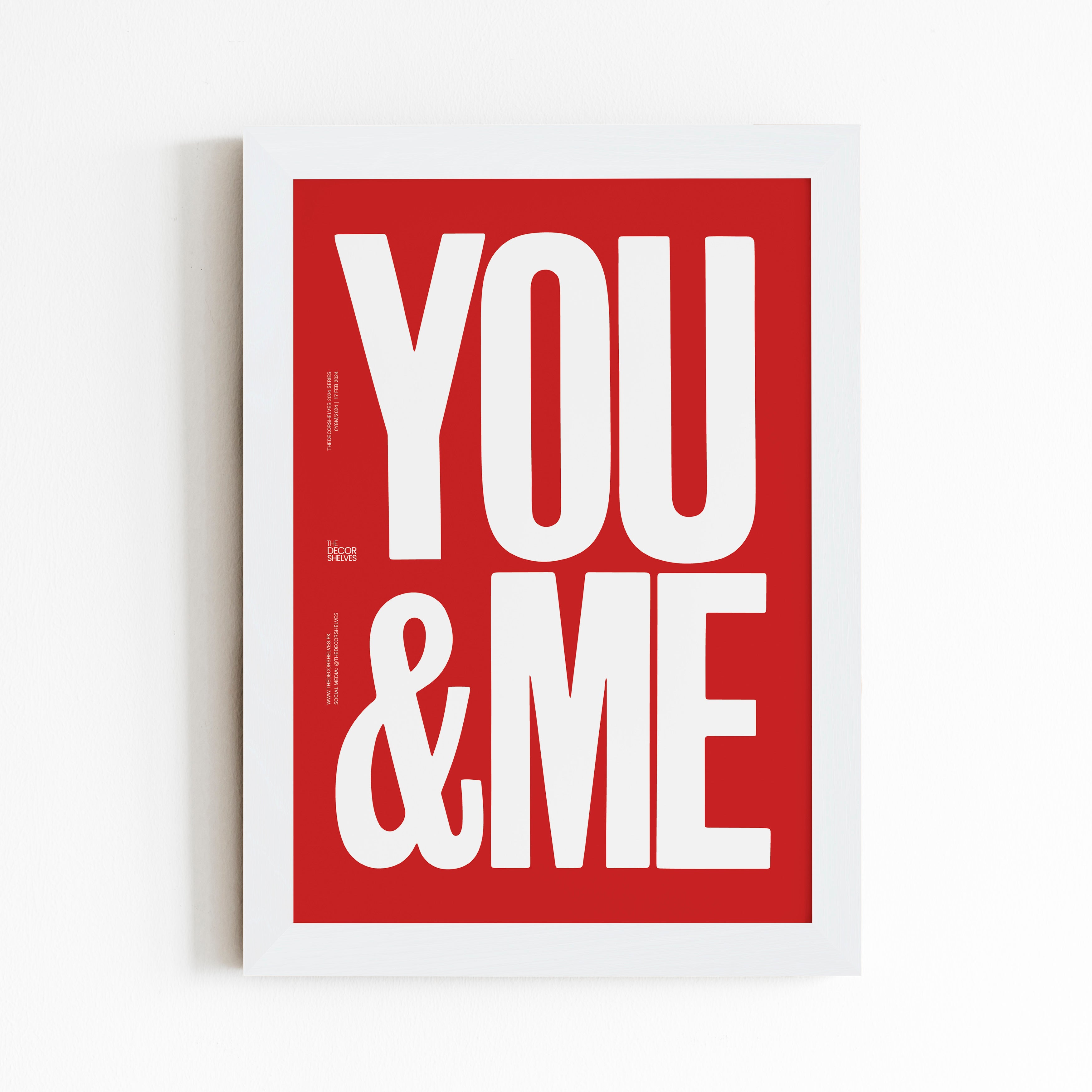 You & Me Wall Frame